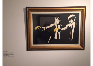 banksy pulp fiction