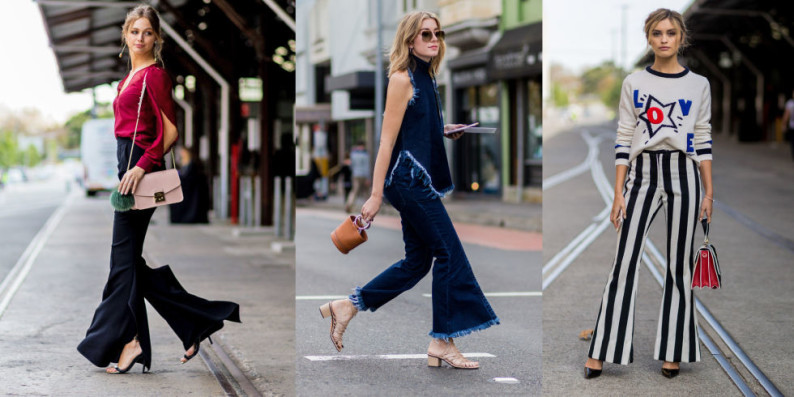 Outfit pantaloni zampa elefante sales