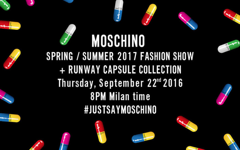 Moschino Capsule Collection primavera-estate 2017