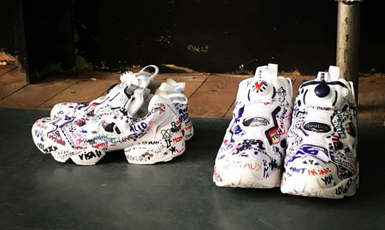 reebok vetements rosa