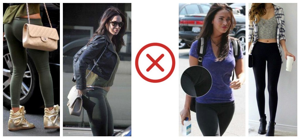 Leggings come non indossarli