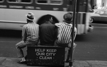 vivian maier mostra roma - bus stop