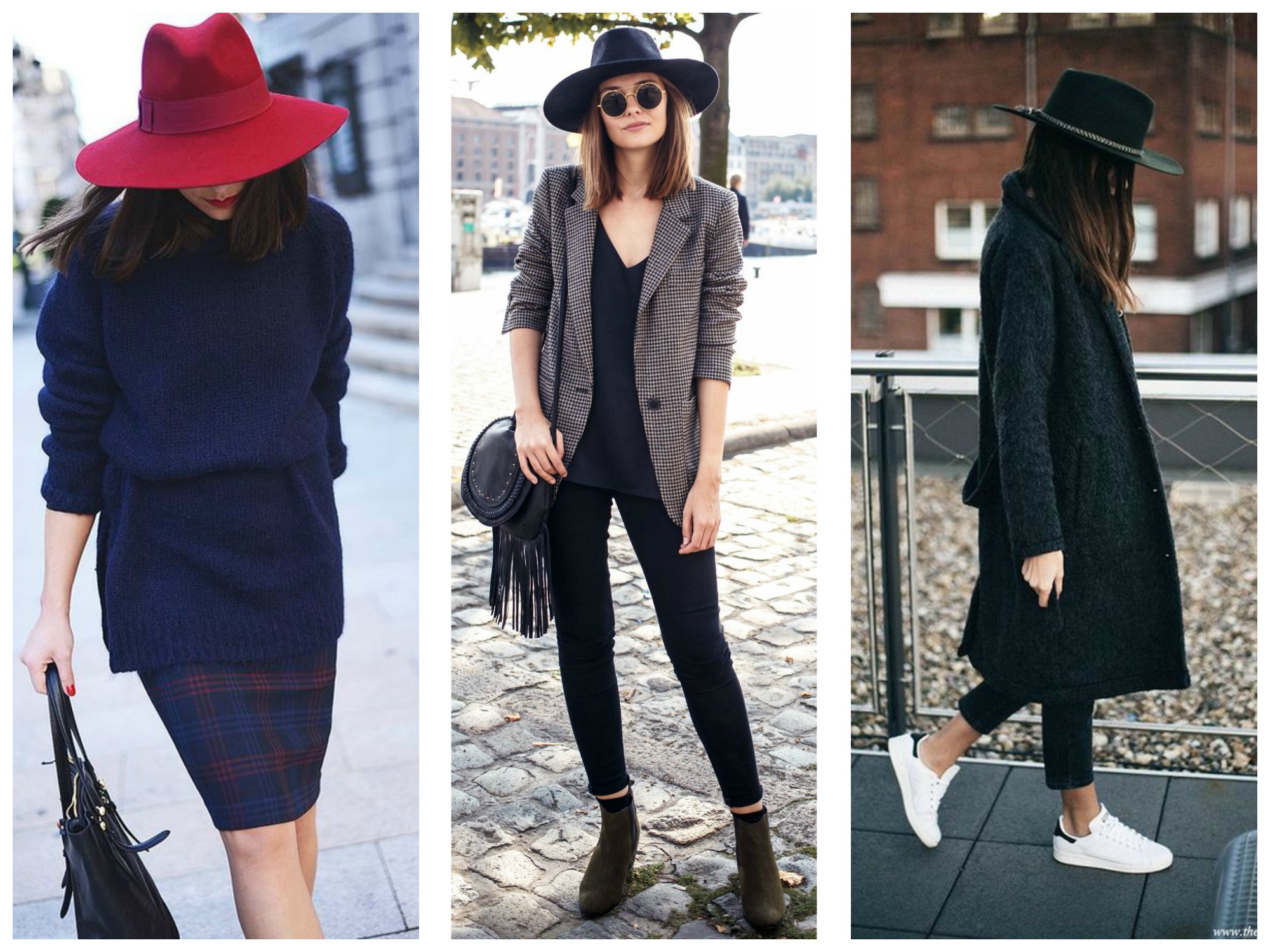Outfit discount con cappello